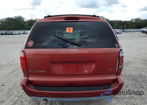 2005 Dodge Grand Caravan Sxt z USA, uszkodzony, nr VIN 2D8GP44L85R142309